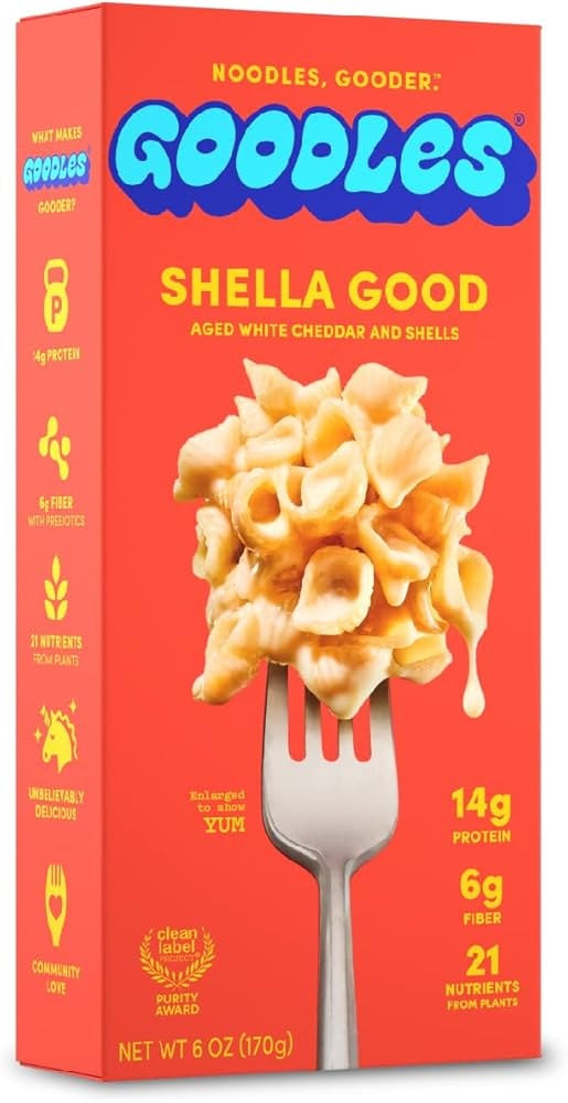 Goodles Shella Good (Healthy Alternative Mac & Cheese)