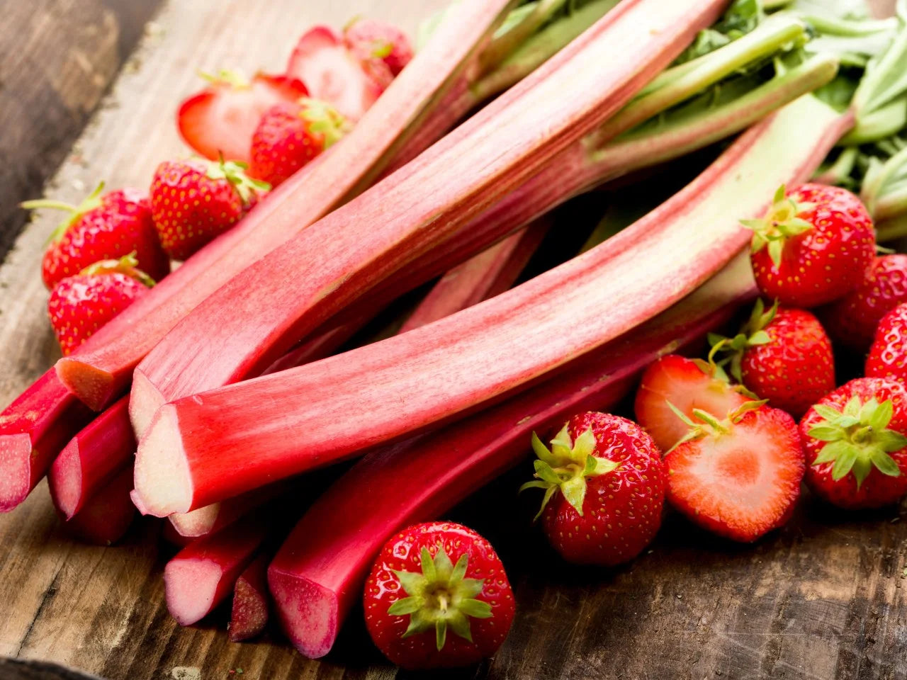 Fresh Rhubarb Stalks - OUT OF SEASON