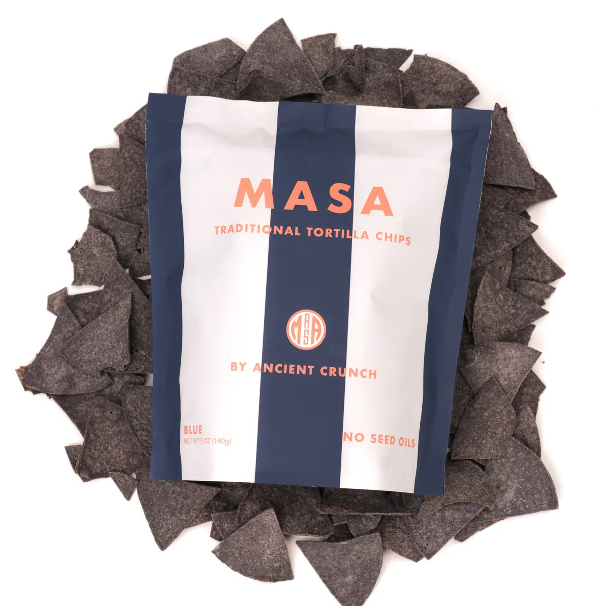 Masa Traditional Healhty Tortilla Chips - SEED OIL FREE, NON-GMO, GRASS FED