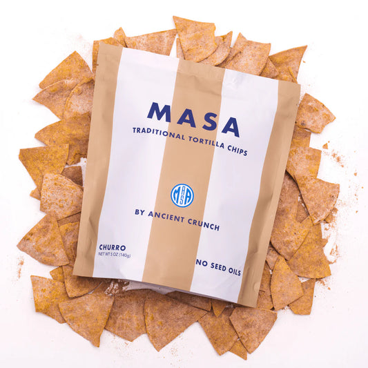 Masa Traditional Healhty Tortilla Chips - SEED OIL FREE, NON-GMO, GRASS FED