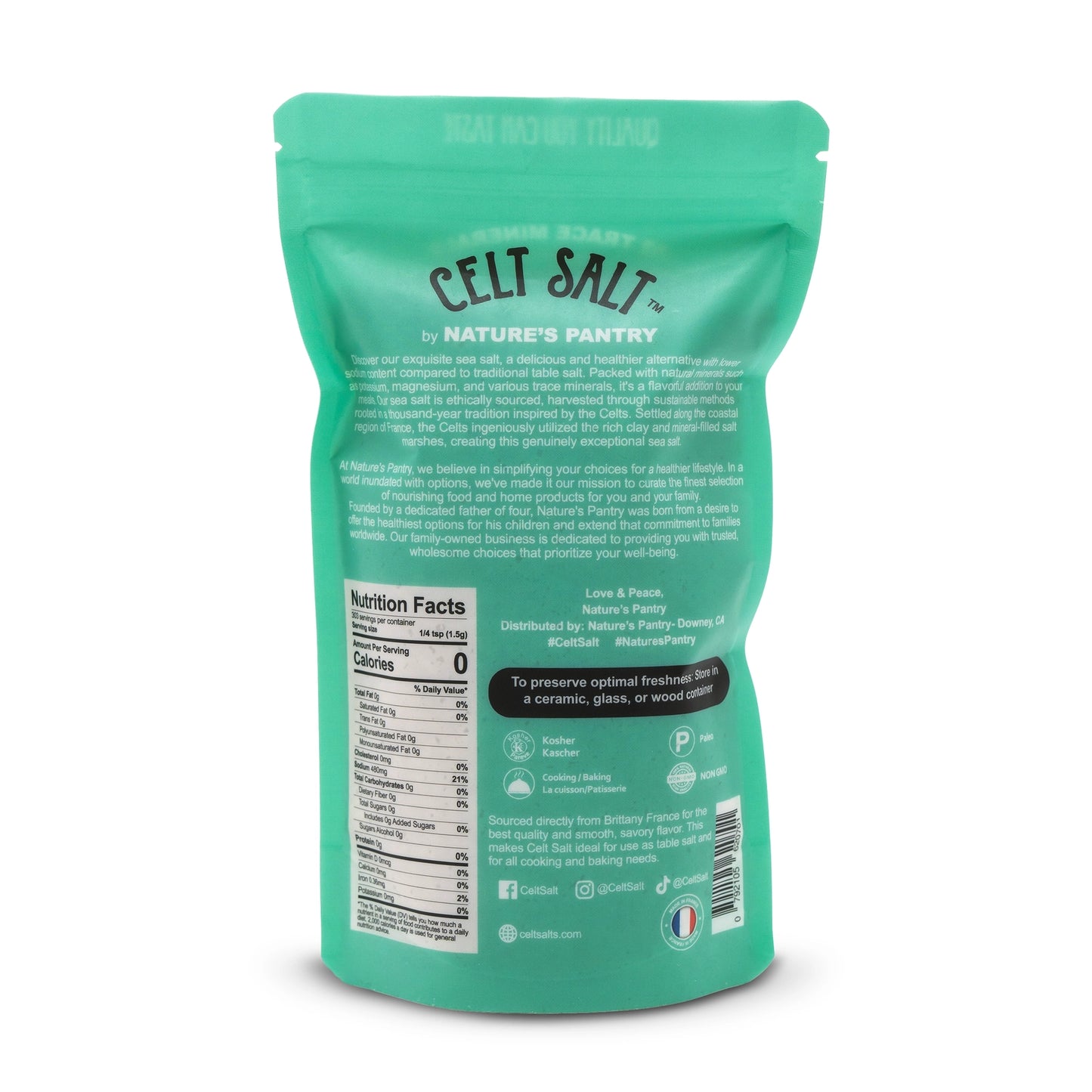 Celtic Sea Salt (Fine Ground)