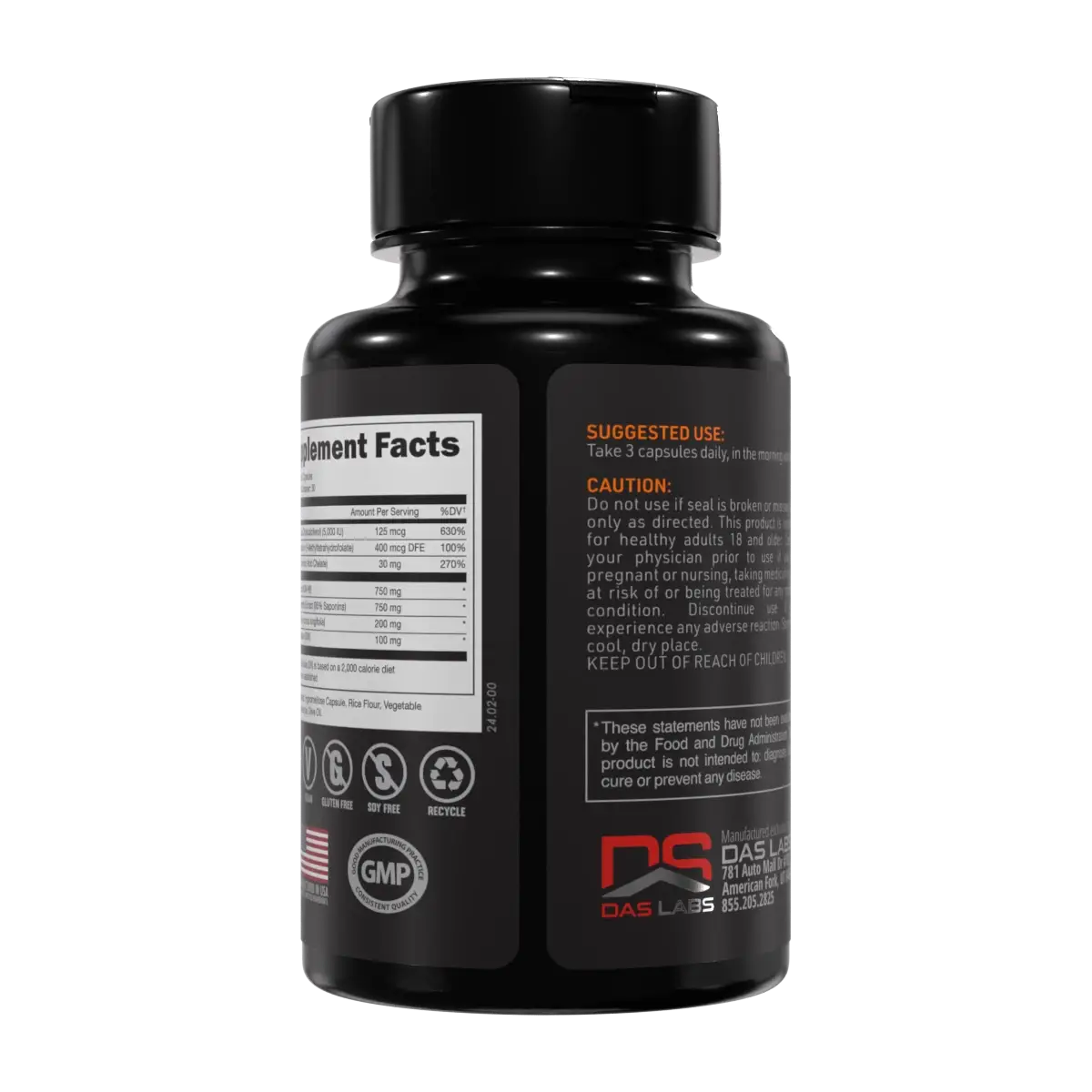 BUCKED UP - RUT Testosterone Booster [30 Serv]