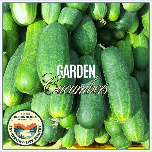 Organic Cucumbers - Garden
