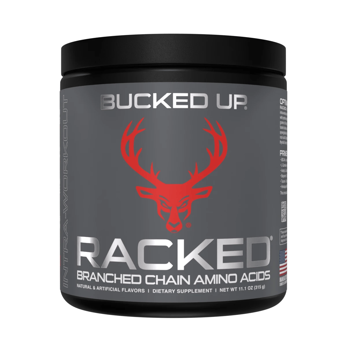 BUCKED UP - Racked BCAA - Blood Raz Flavor [30 Serv]