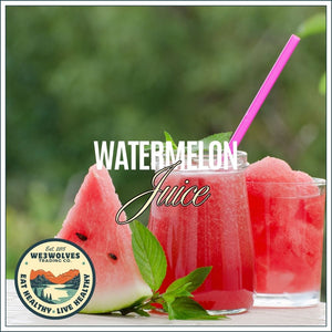 Watermelon Juice 100% Pure Cold Pressed Fresh Seeded