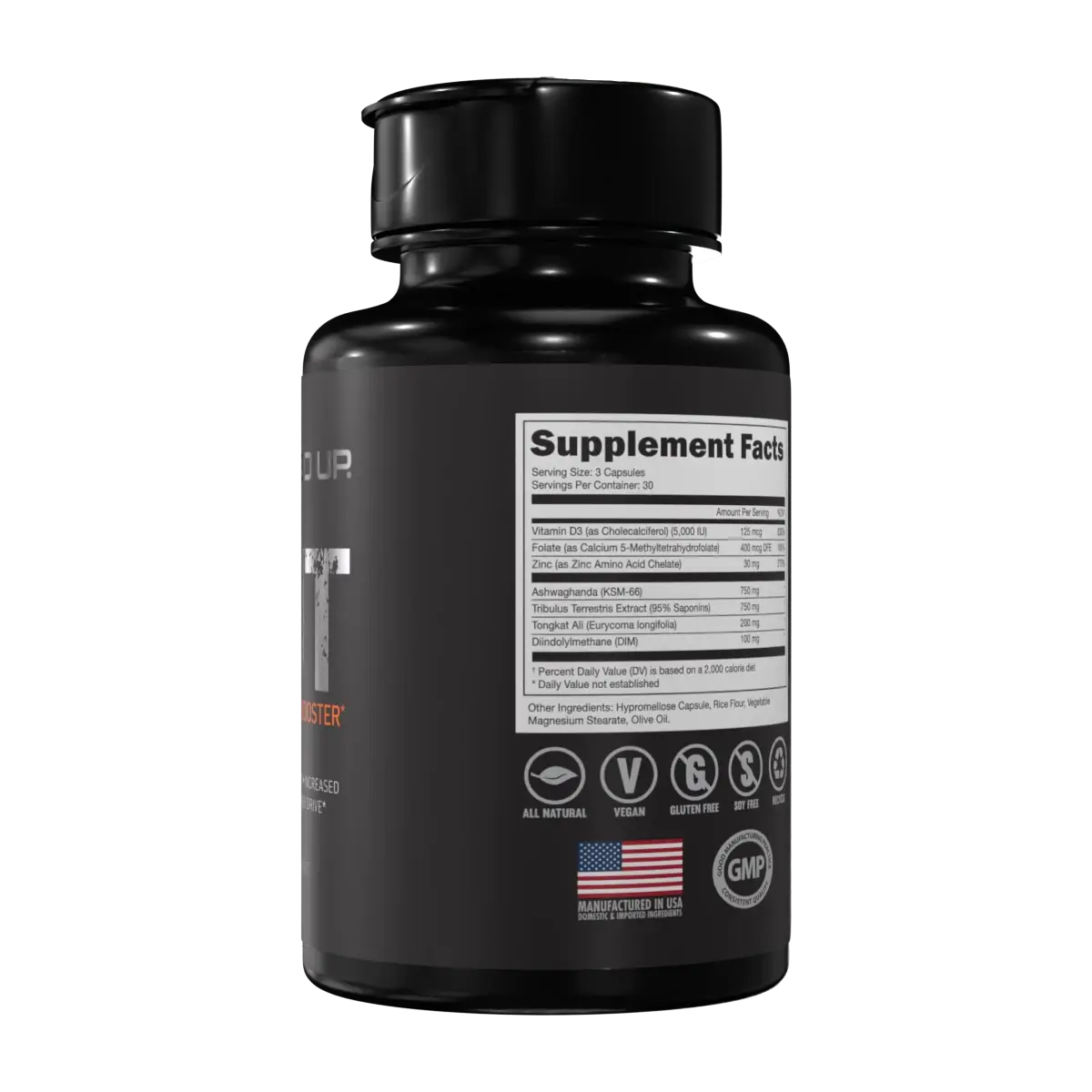 BUCKED UP - RUT Testosterone Booster [30 Serv]