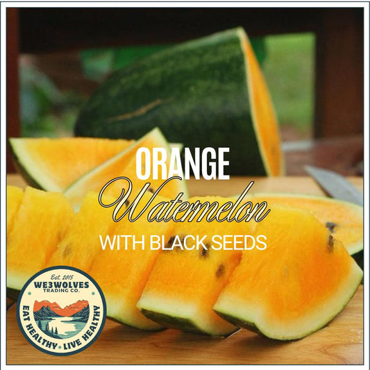 IN STOCK NOW! Orange Black Seeded Watermelon