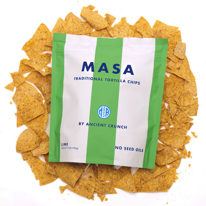 Masa Traditional Healhty Tortilla Chips - SEED OIL FREE, NON-GMO, GRASS FED