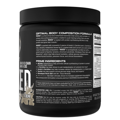 BUCKED UP - Racked BCAA - Blood Raz Flavor [30 Serv]
