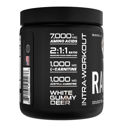 BUCKED UP - Racked BCAA - Blood Raz Flavor [30 Serv]